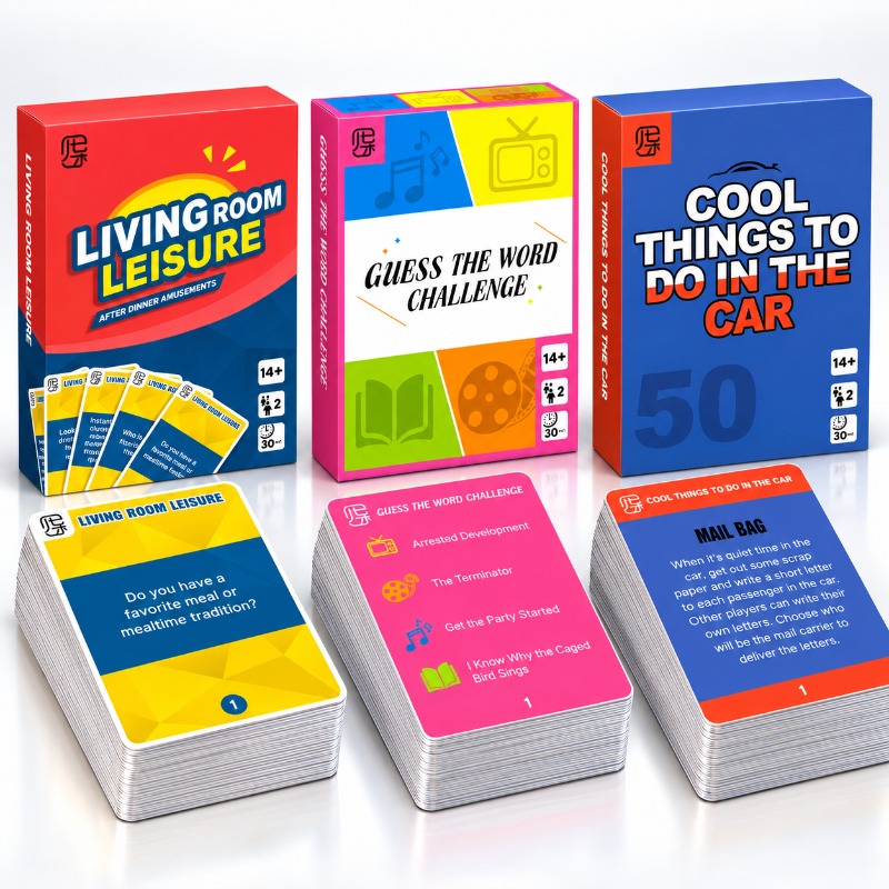 Party Games Night - Kaartspelavond Engels kaartspel voor familie, vrienden,