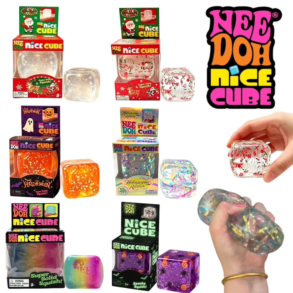 Party Games For Adults And Kids - NeeDoh Maltose IJs Knijpspeelgoed TPR Zintuiglijk