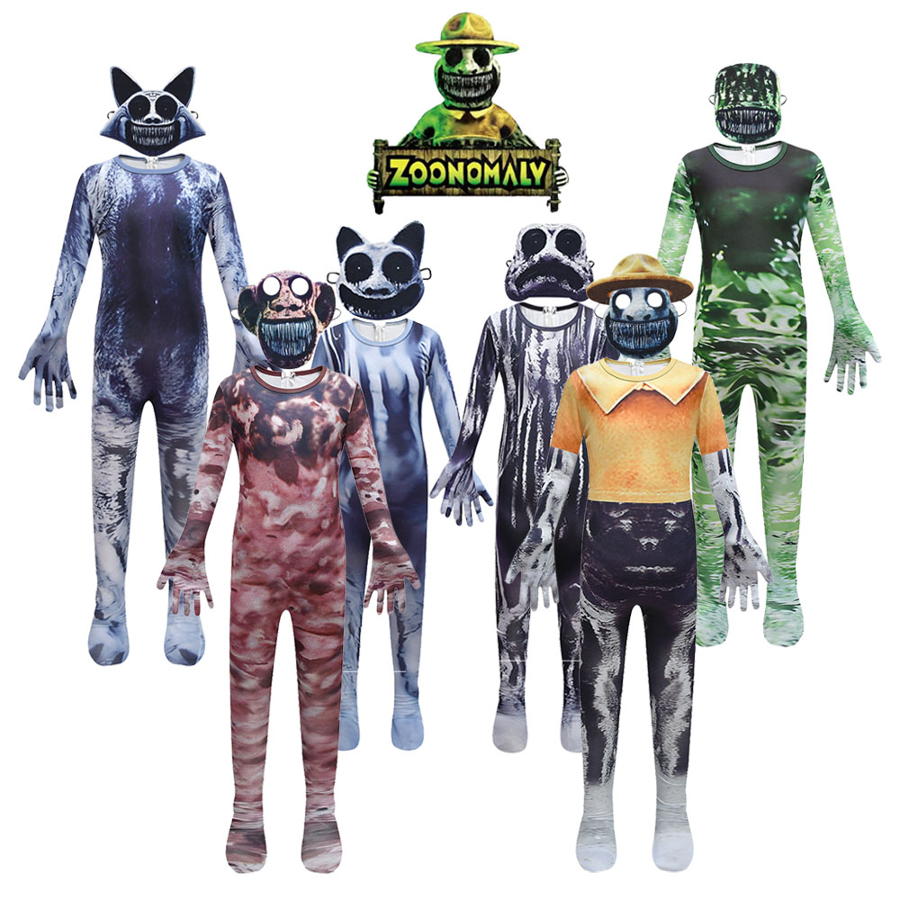 Zoo Party Games - Horror Game ZOONOMALY Halloween Cosplay Kostuum