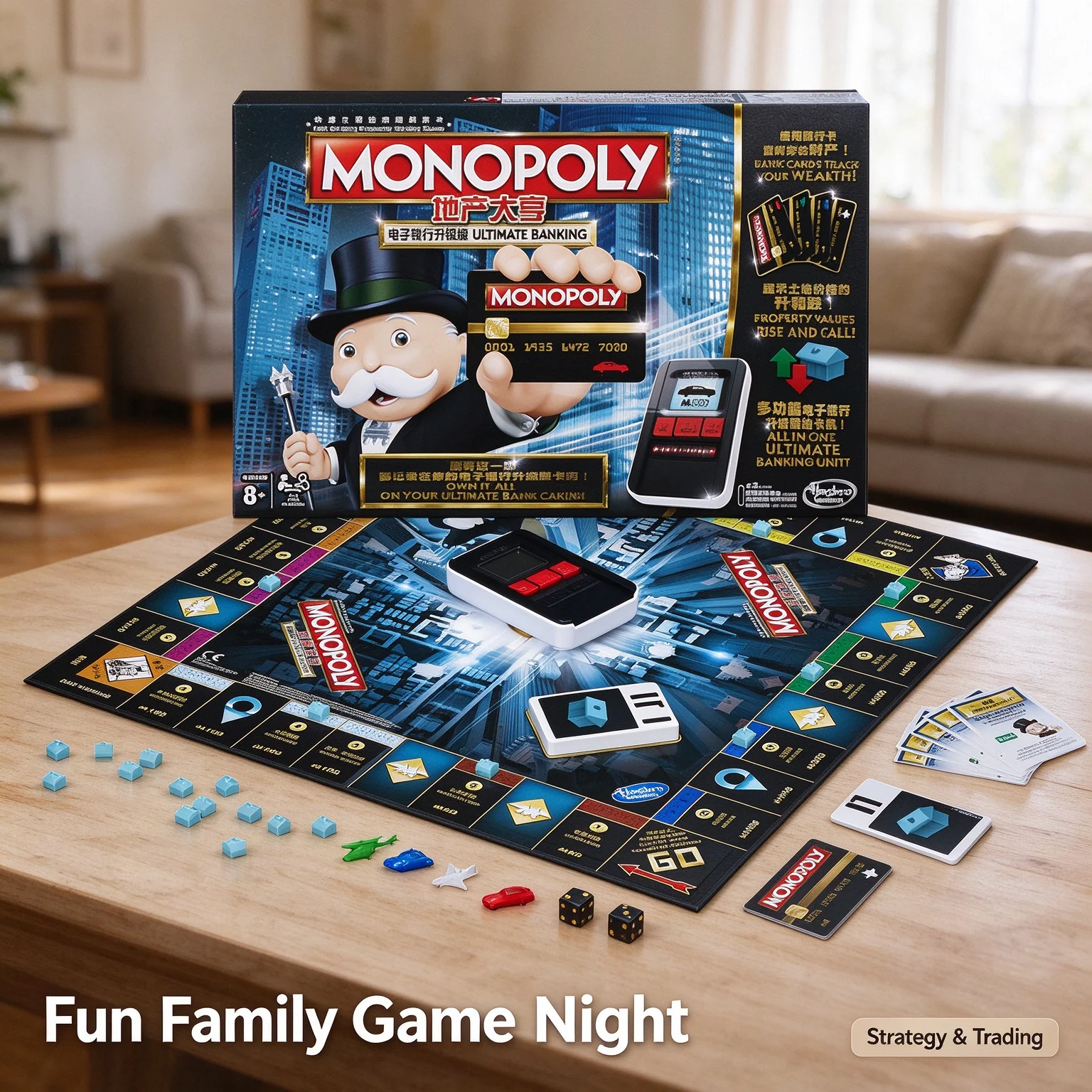 Hasbro Monopoly Ultimate Banki - Hasbro Game Monopoly recensie en prijs