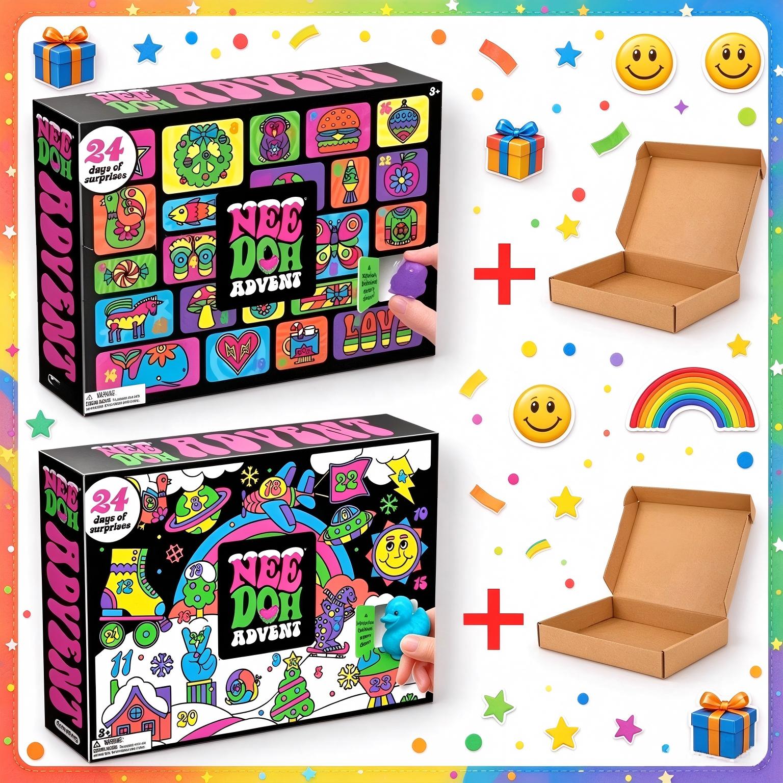 24 stuks Nee-Doh Squishy Fidge - Party Games For Adults And Kids recensie en prijs
