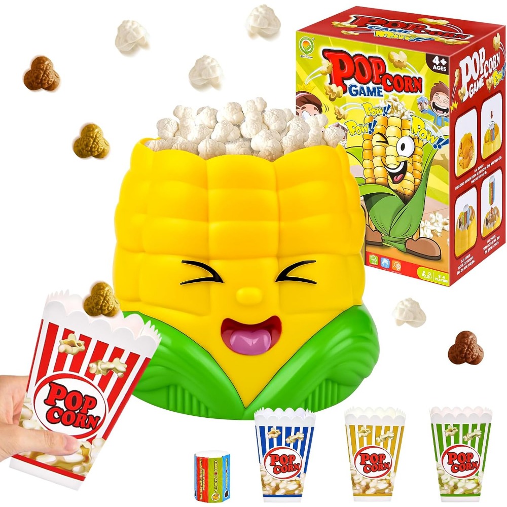 Pop-up popcorn bordspellen, sp - Party Games Night recensie en prijs