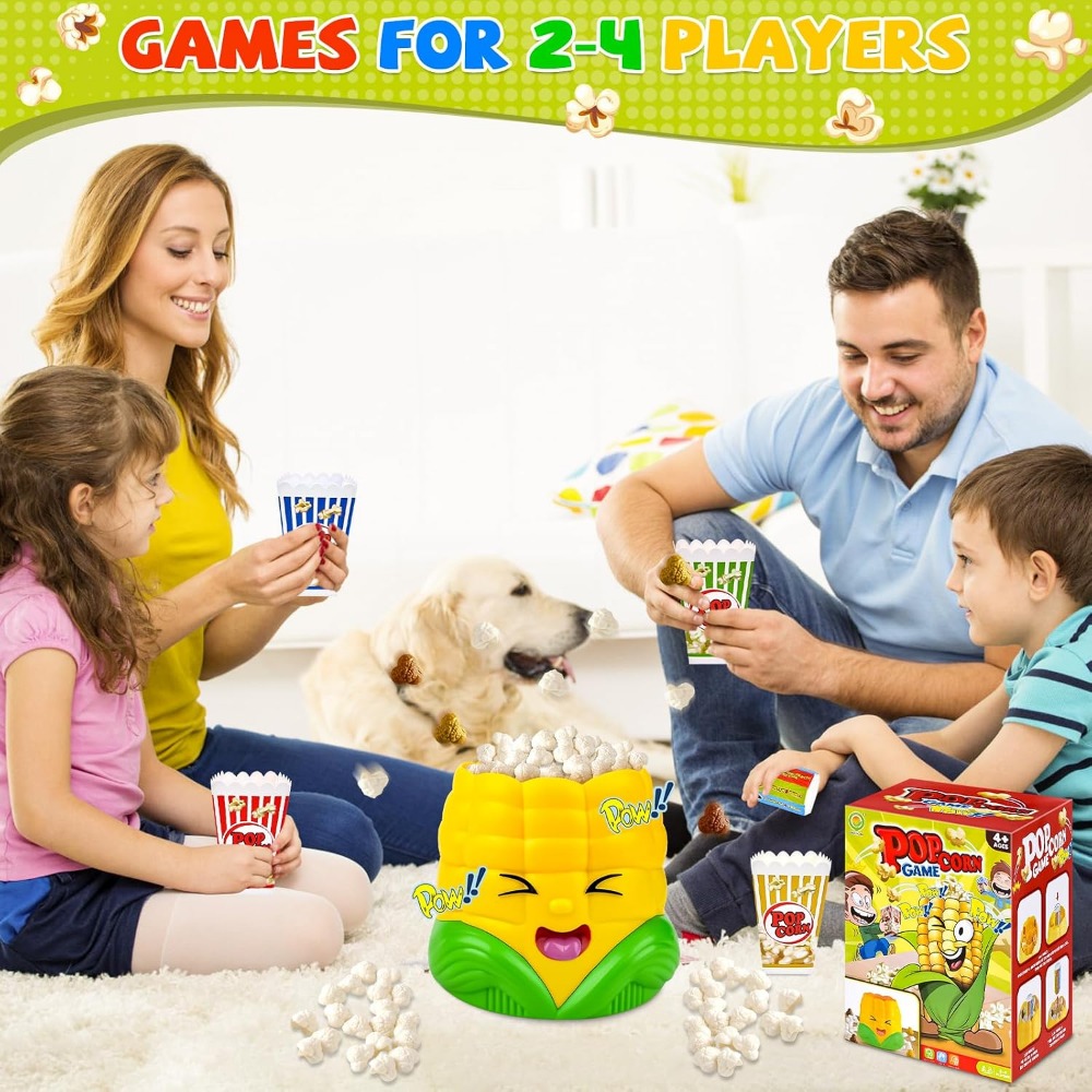 Pop-up popcorn bordspellen, sp - Party Games Night recensie en prijs