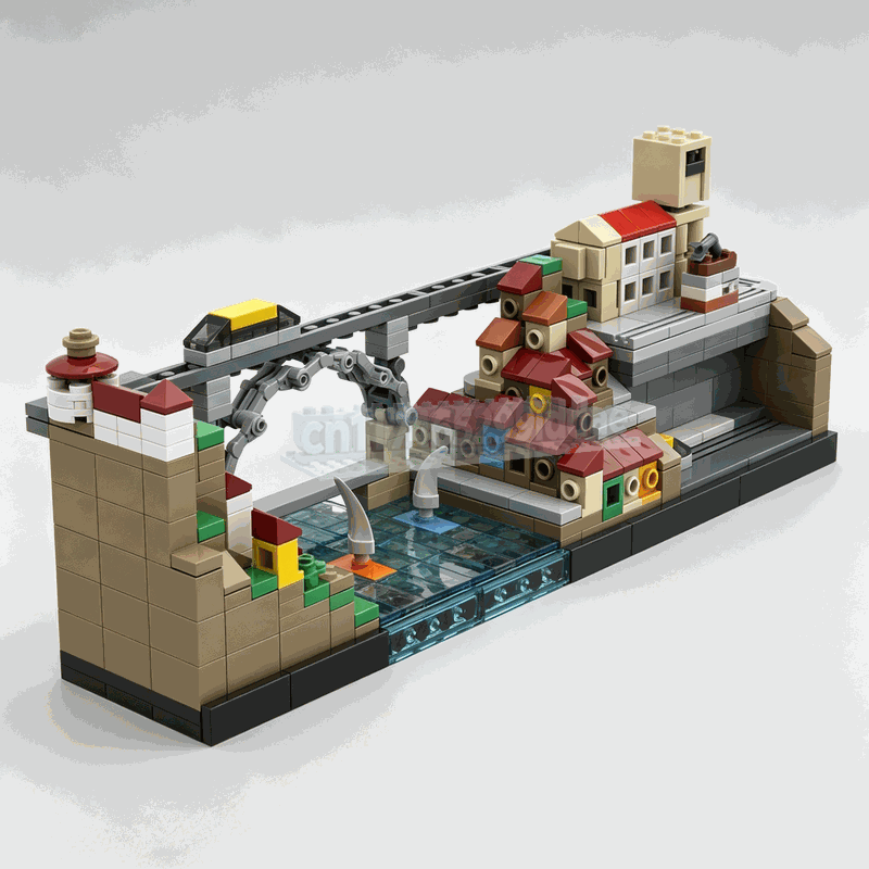 521-delige Porto City Skyline  - Lego Set Creator recensie en prijs